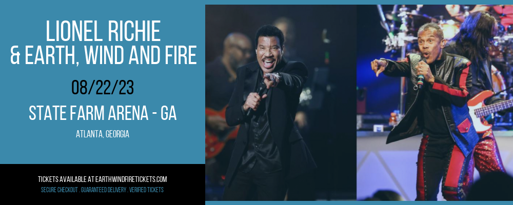 Lionel Richie & Earth, Wind and Fire at Earth, Wind and Fire Concert Tickets