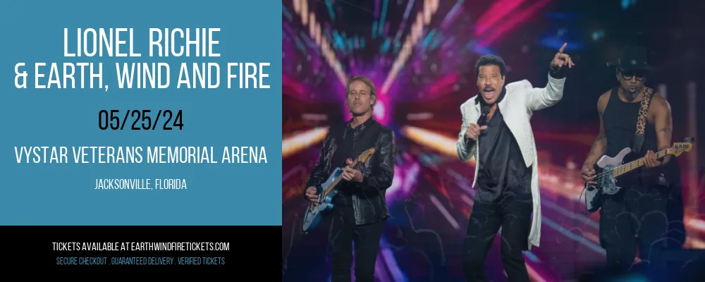 Lionel Richie & Earth at VyStar Veterans Memorial Arena