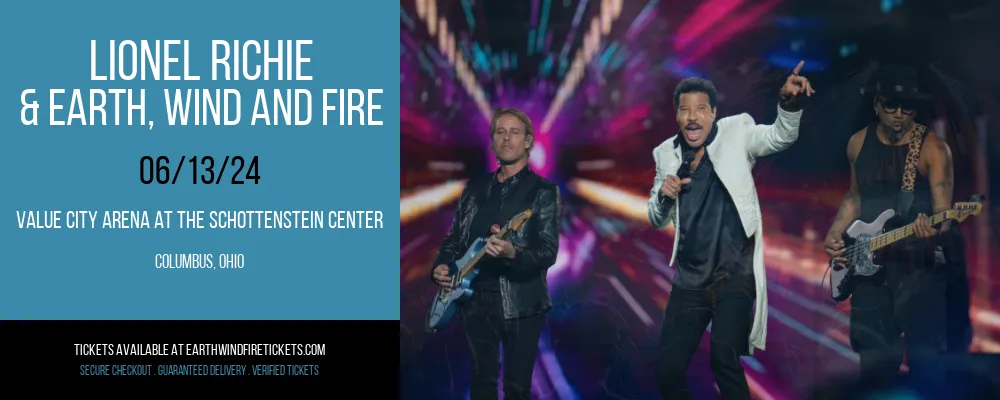 Lionel Richie & Earth at Value City Arena at The Schottenstein Center